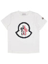 Kids Logo Printing T Shirt 8C000 01 89AFV 034 - MONCLER - BALAAN 1