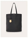 North-South Charming Tote Bag Black - SALVATORE FERRAGAMO - BALAAN 2