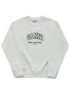 Logo Print Sweatshirt White - GANNI - BALAAN 6