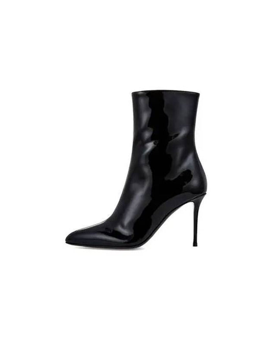 WOMEN DECADENCE Patent Boots Black 270301 - GIUSEPPE ZANOTTI - BALAAN 1