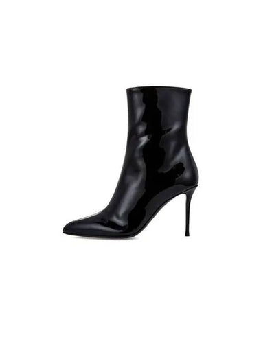 WOMEN DECADENCE Patent Boots Black - GIUSEPPE ZANOTTI - BALAAN 1