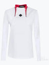 Tweeny Zipped Mid Layer Long Sleeve T-Shirt White - J.LINDEBERG - BALAAN 2