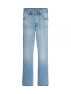 Dylan Eclipse Wash Flared Jeans Blue - CELINE - BALAAN 2