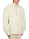 La Chemise Boulanger Puffed Overshirt Padded Light Beige - JACQUEMUS - BALAAN 5