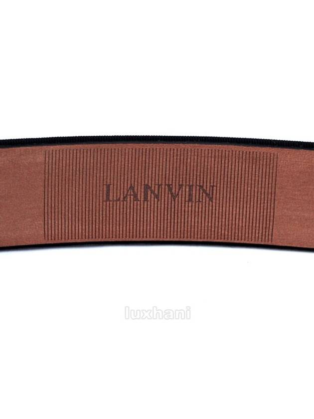 Men's Belt AM2WCS3VVCP8A Black - LANVIN - BALAAN 6