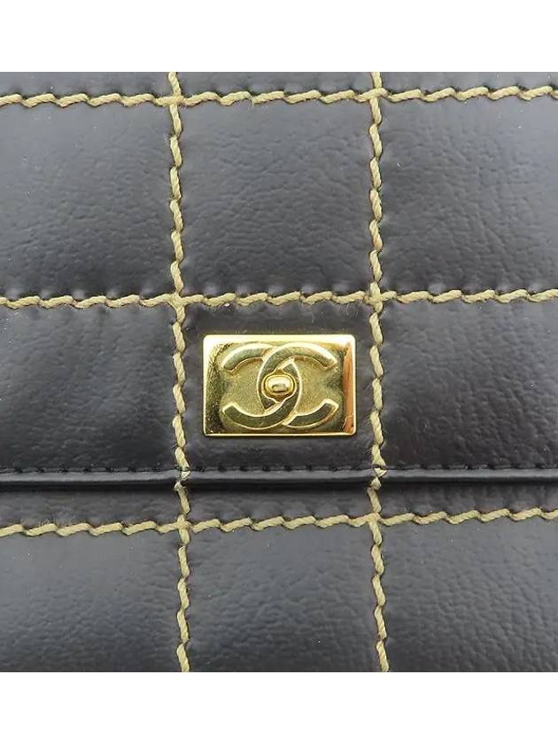 black long wallet - CHANEL - BALAAN 5