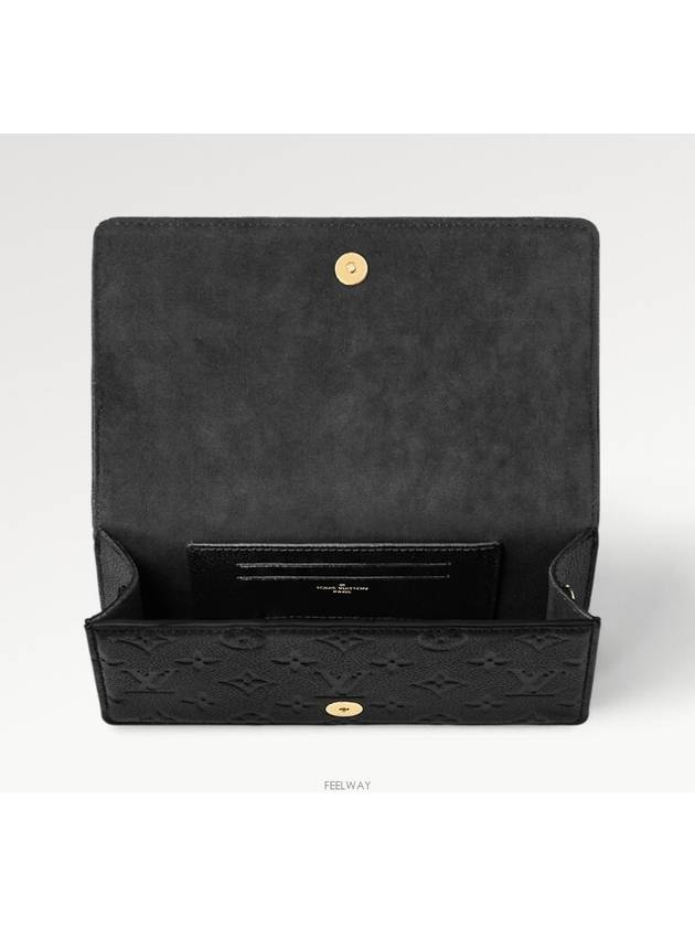 On Chain Lily Monogram Long Wallet Black - LOUIS VUITTON - BALAAN 7