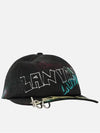 Print Nylon Ball Cap Black - LANVIN - BALAAN 4