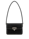 Women's Small Rockstud Shoulder Bag Black - VALENTINO - BALAAN 2