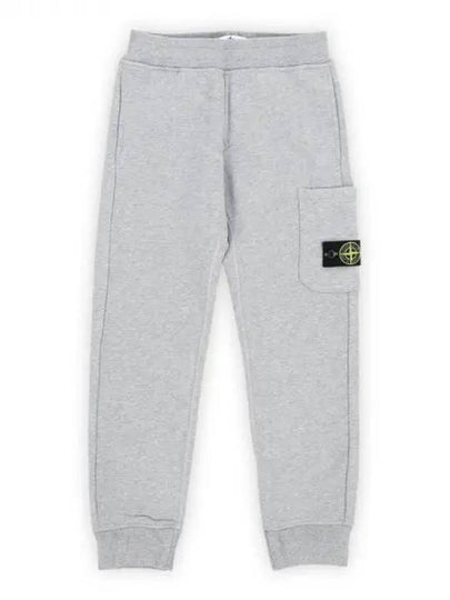 Kids Compass Logo Patch Training Jogger Track Pants Grey - STONE ISLAND - BALAAN 2