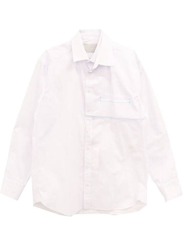 pocket stitched buttoned shirt - KOLOR - BALAAN 1