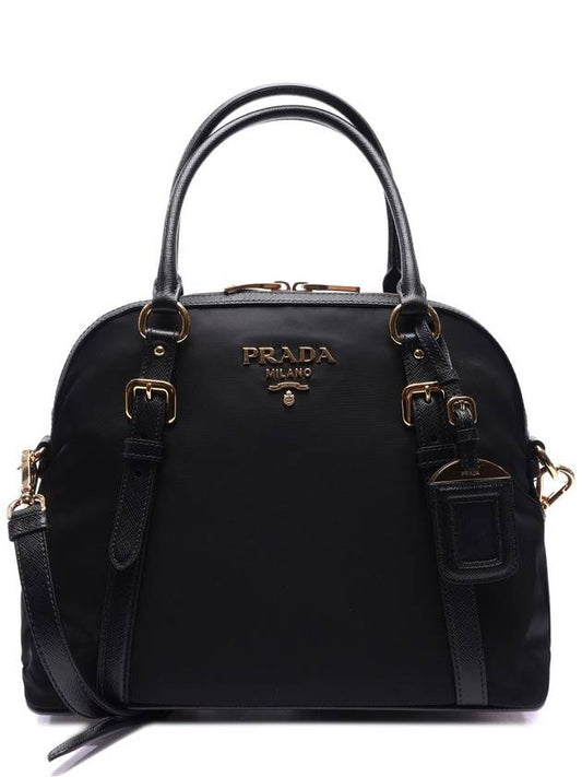 Pocono Saffiano Tote Bag Black - PRADA - BALAAN 2