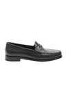 Luco Triomphe Polished Bull Loafers Black - CELINE - BALAAN 1