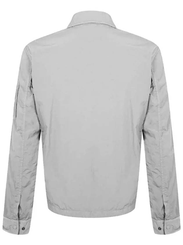 Chrome-R Pocket Over Long Sleeve Shirt Grey - CP COMPANY - BALAAN 4