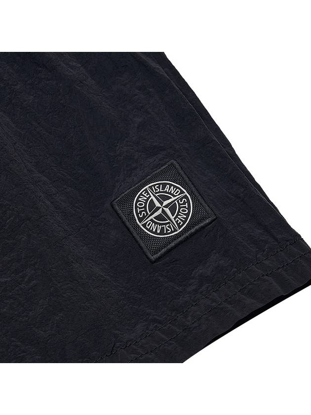 Nylon Metal Econyl Swim Shorts Black - STONE ISLAND - BALAAN 5