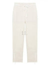 Cotton Straight Pants Chalk - LEMAIRE - BALAAN 2