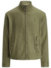 Embroidered Pony Linen Jacket Green - POLO RALPH LAUREN - BALAAN 2