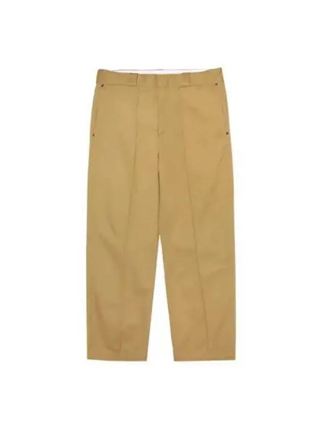 Cosmo Pintuck Regular Chino Pants Beige - OGARP - BALAAN 1