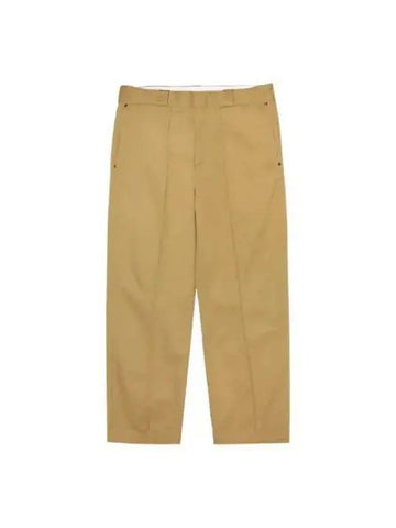 Cosmo Pintuck Regular Chino Pants Beige - OGARP - BALAAN 1