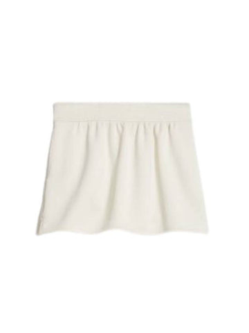 Nettuno Side Slit Nylon A-line Skirt Ivory - MAX MARA - BALAAN 1