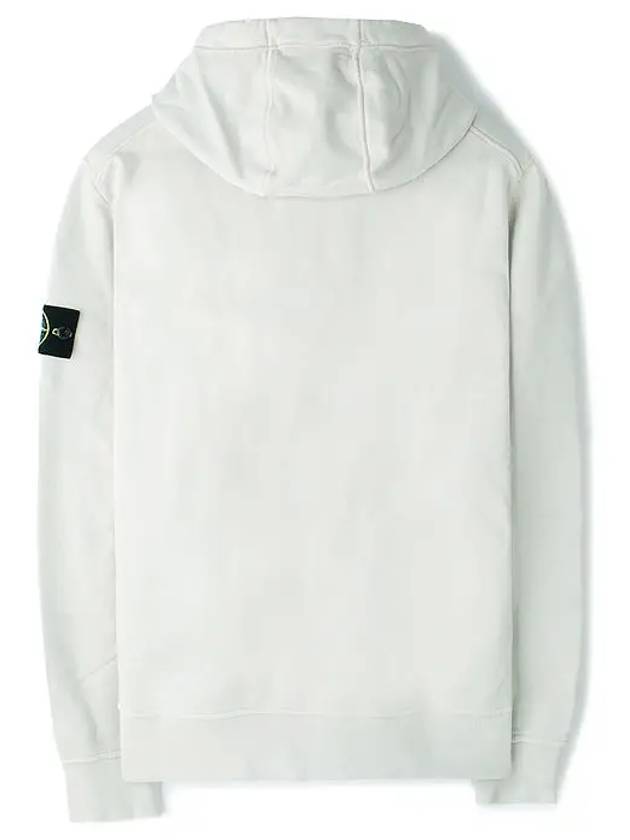 Signature Logo Patch Hoodie Beige - STONE ISLAND - BALAAN 3