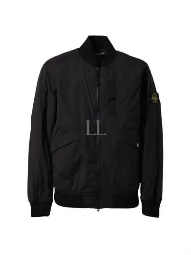 Skin Touch Nylon TC Primaloft Bomber Jacket Black - STONE ISLAND - BALAAN 2