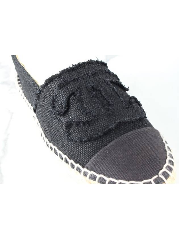 CC logo canvas espadrille 37 240 - CHANEL - BALAAN 6