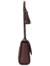 Fleming Chain Shoulder Bag Brown - TORY BURCH - BALAAN 4