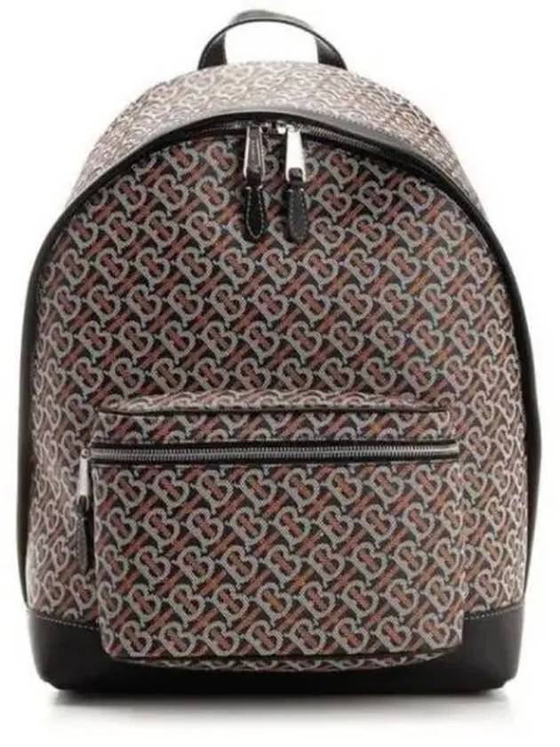 TB Monogram Canvas Backpack Brown - BURBERRY - BALAAN 2