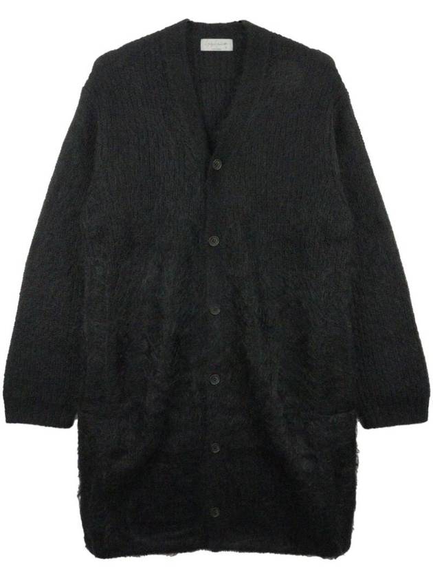 V-neck brushed cardigan HJK731972 - YOHJI YAMAMOTO - BALAAN 1