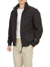 Metropolis Zip-Up Jacket Black - CP COMPANY - BALAAN 7