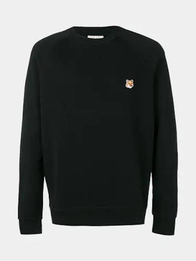 Fox Head Patch Classic Sweatshirt Black - MAISON KITSUNE - BALAAN 2