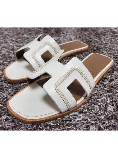 Oran sandal slippers 37 240 - HERMES - BALAAN 1