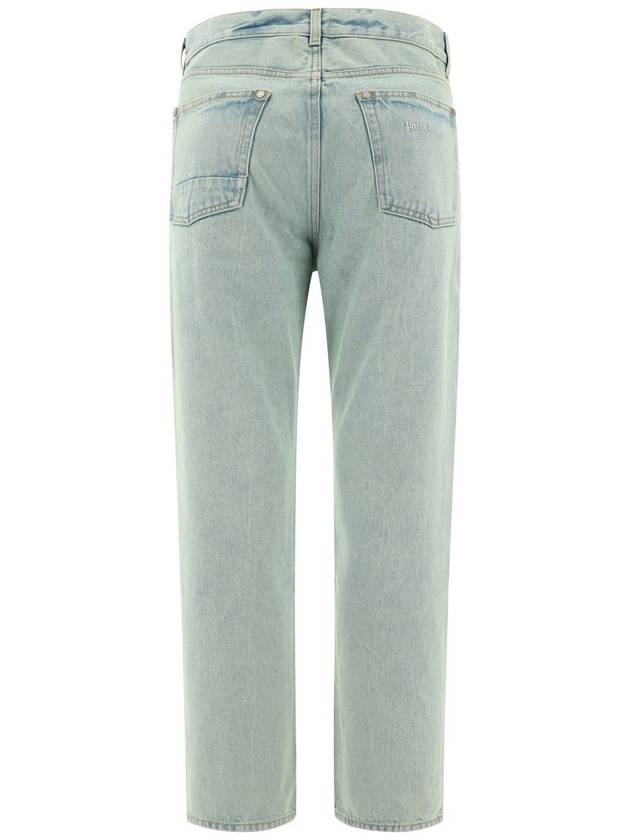 Denim Straight Pants PMYA040S24DEN0015103 - PALM ANGELS - BALAAN 5