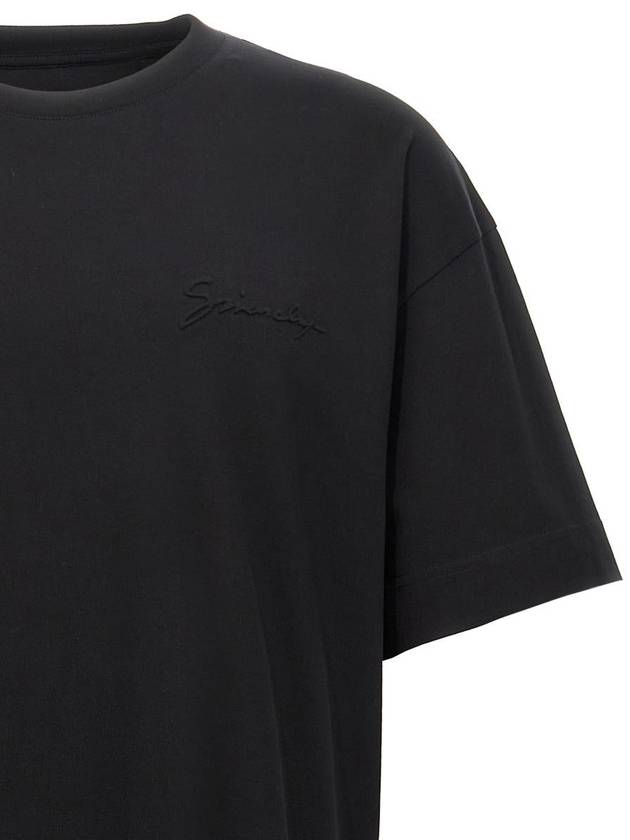 Givenchy Embossed Logo T-Shirt - GIVENCHY - BALAAN 3