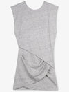 Women's BALEA Cotton Gray One Piece WP33BALEA AI095 GRY02 - IRO - BALAAN 2