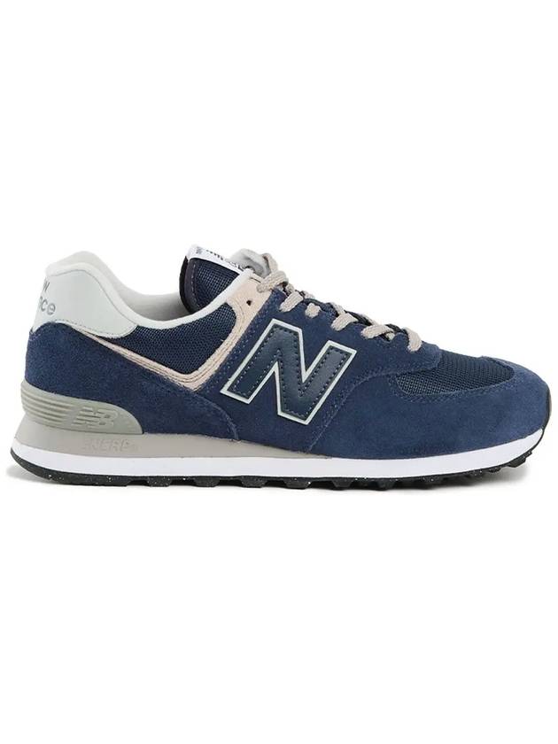 574 Core Pack Low Top Sneakers Navy - NEW BALANCE - BALAAN 2