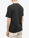 Baby Fox Patch Pocket Short Sleeve T-Shirt Black - MAISON KITSUNE - BALAAN 5