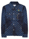 Striped Denim Long Sleeve Shirt Blue - VIVIENNE WESTWOOD - BALAAN 2