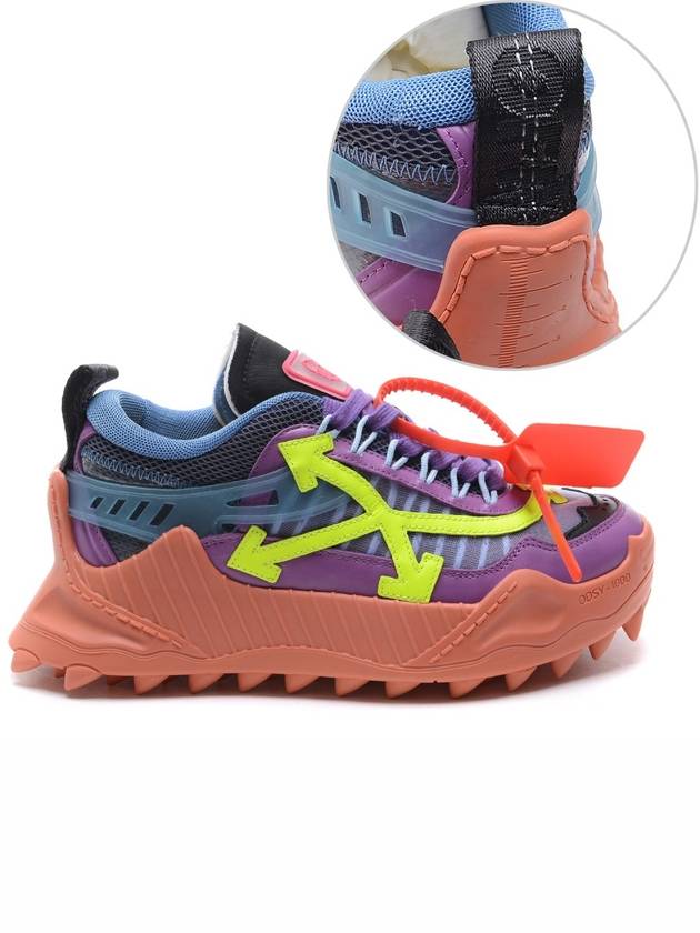 Odsy 1000 Low-Top Sneakers Purple Orange - OFF WHITE - BALAAN 2