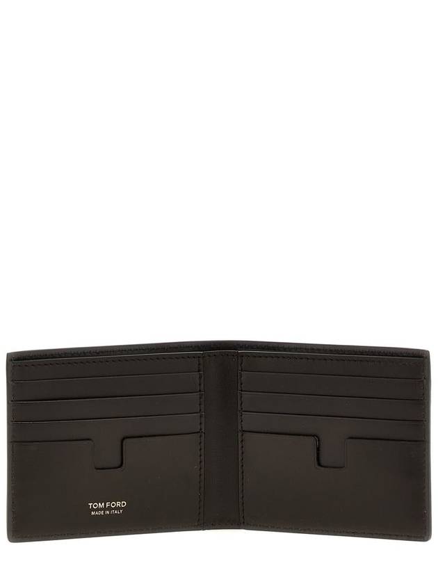 Tom Ford Suede Wallet - TOM FORD - BALAAN 3