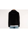 Hairy Zip-Up Hoodie Cardigan Black - OUR LEGACY - BALAAN 4