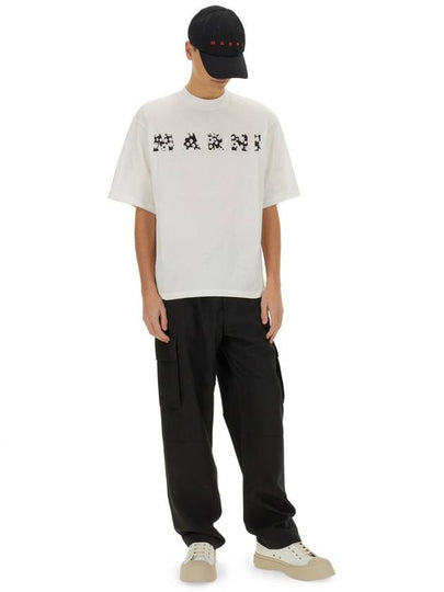 OVERSIZE FIT T-SHIRT - MARNI - BALAAN 2