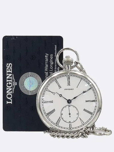 L7 022 4 11 1 180th Anniversary Heritage Steel Pocket Watch - LONGINES - BALAAN 1