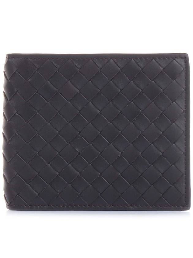 Intrecciato Weaving Half Wallet Espresso - BOTTEGA VENETA - BALAAN 2