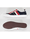 RWB Canvas Broguing Low Top Sneakers Blue - THOM BROWNE - BALAAN 7