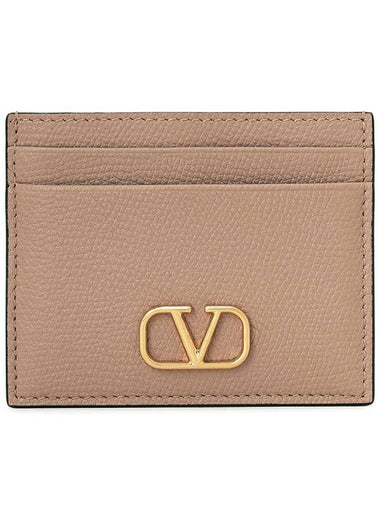 Exclusive special price limited to 30 pieces V logo signature women s card wallet P0V32SNP GF9 - VALENTINO - BALAAN 1