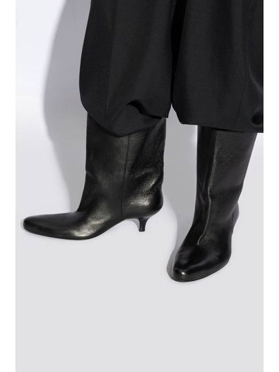 Balenciaga Leather Boots ‘Cagole’, Men's, Black - BALENCIAGA - BALAAN 2