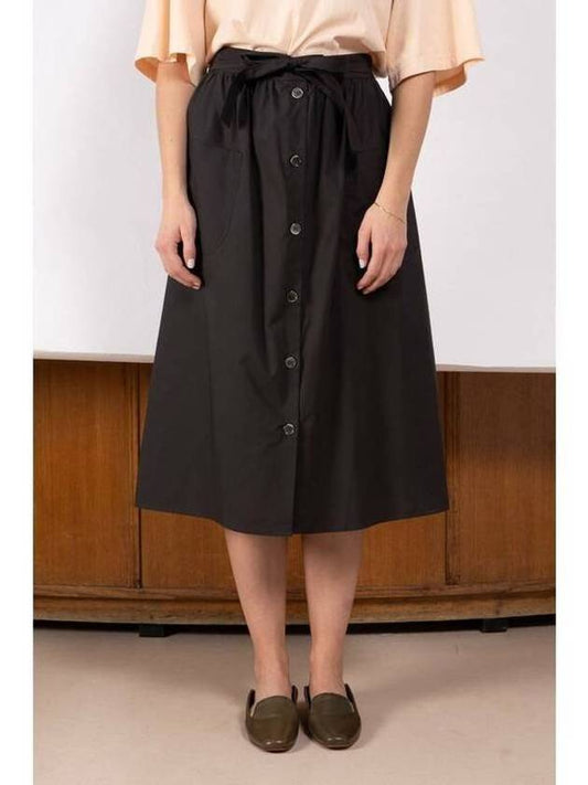Violet A-Line Skirt Black - A.P.C. - BALAAN 2
