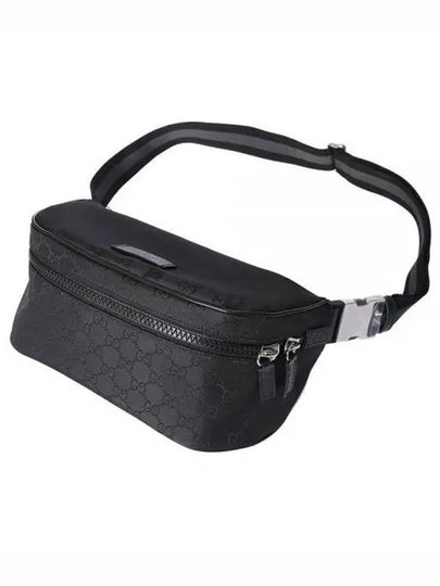 GG Fabric Waist Bag Black - GUCCI - BALAAN 2